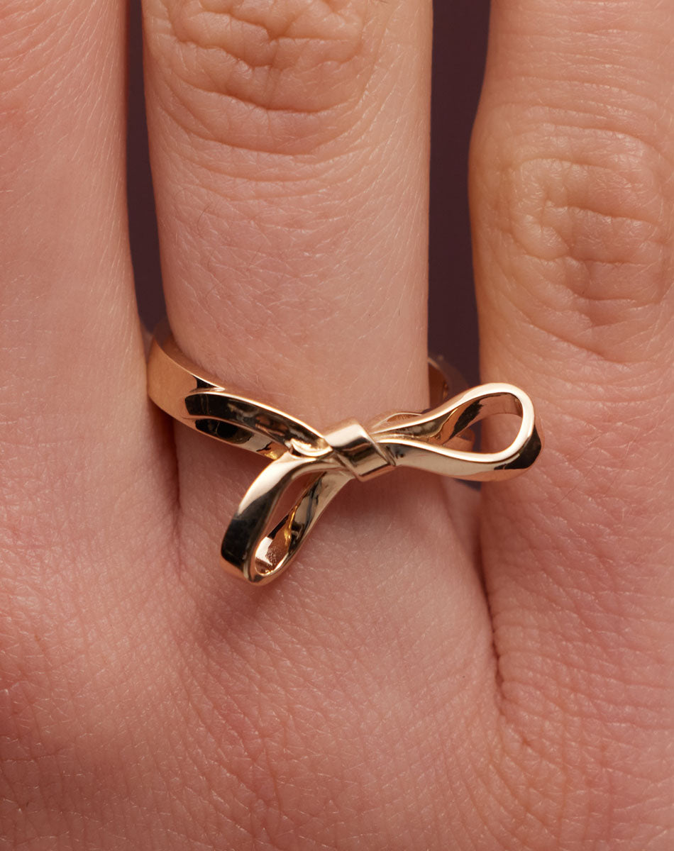 Shop – Bow Ring Sterling Silver Meadowlark Jewellery