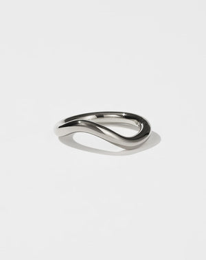 Twisted Halo Band | Sterling Silver