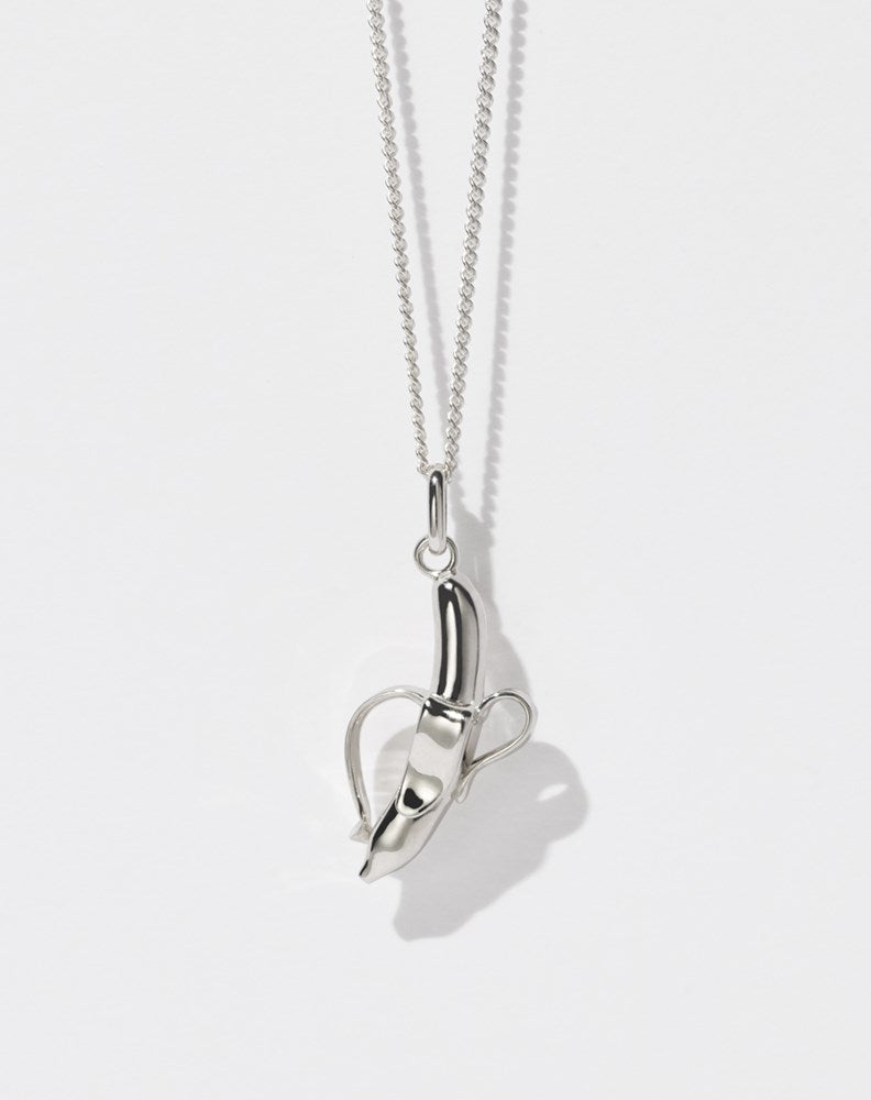 Shop – Banana Charm Necklace | Sterling Silver - Meadowlark Jewellery