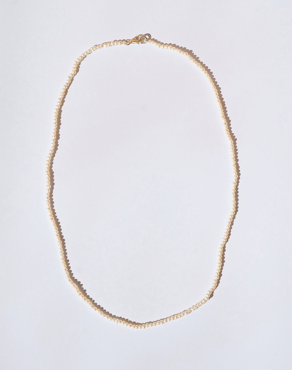 Nano Pearl Necklace | Sterling Silver – Meadowlark Jewellery