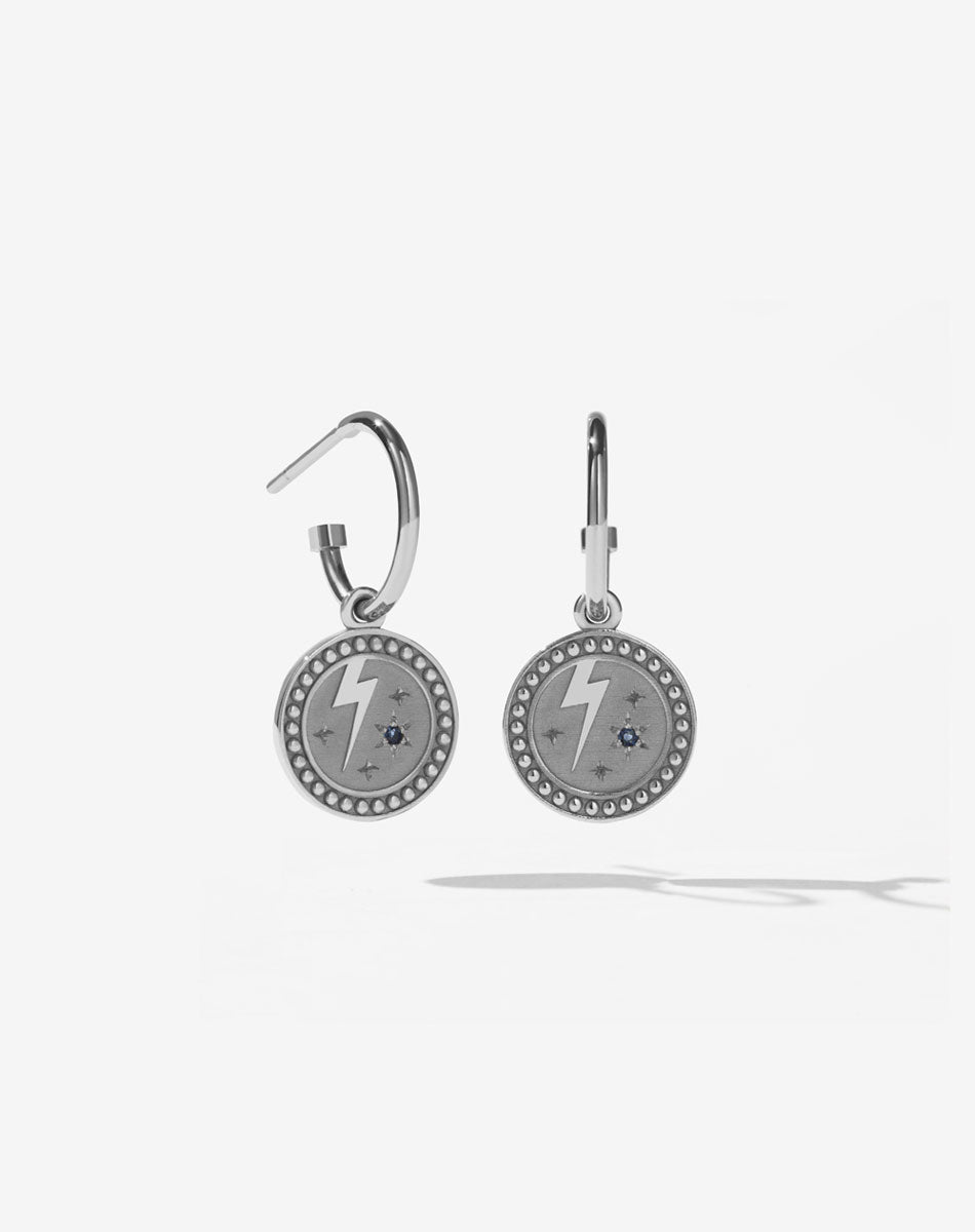 Amulet Strength Earrings  Sterling Silver – Meadowlark Jewellery