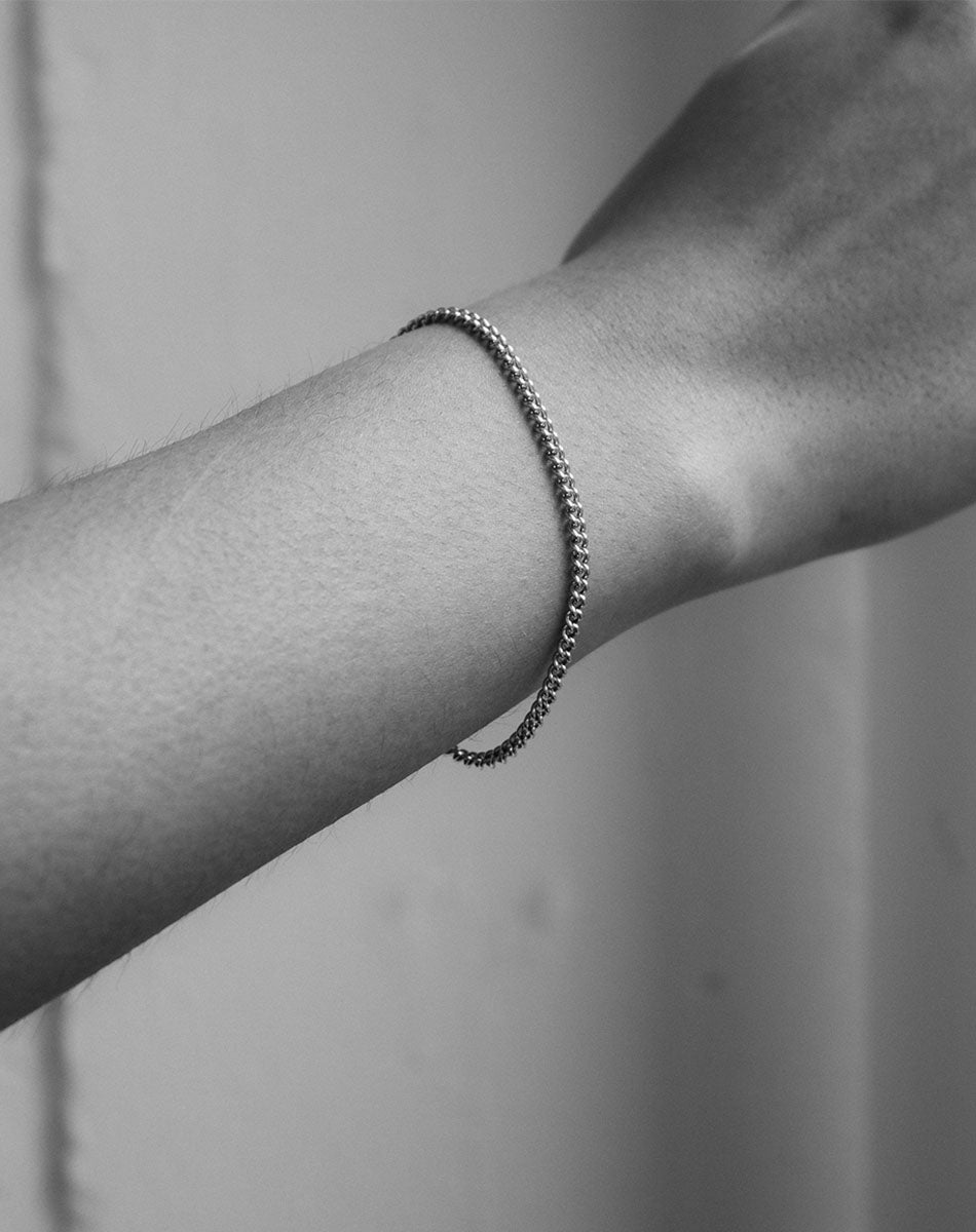 Curb chain hot sale bracelet
