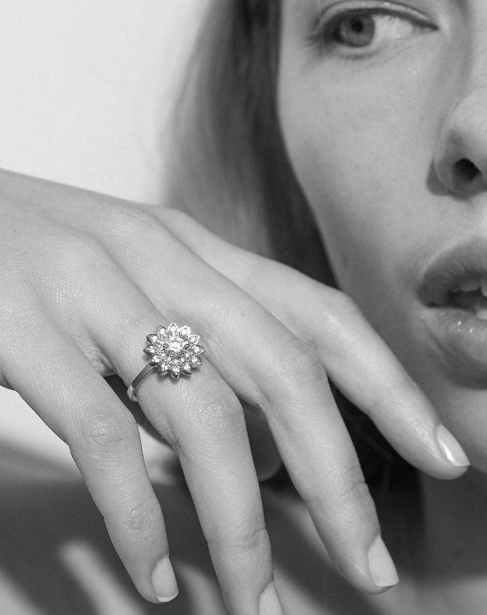 Dahlia engagement ring on sale