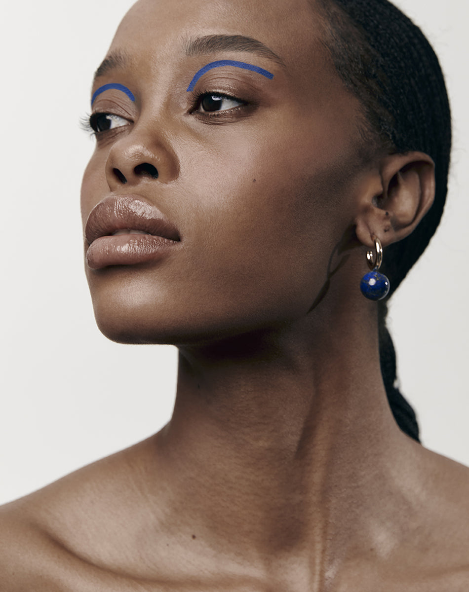 Maya Hoops Large | Sterling Silver – Meadowlark Jewellery