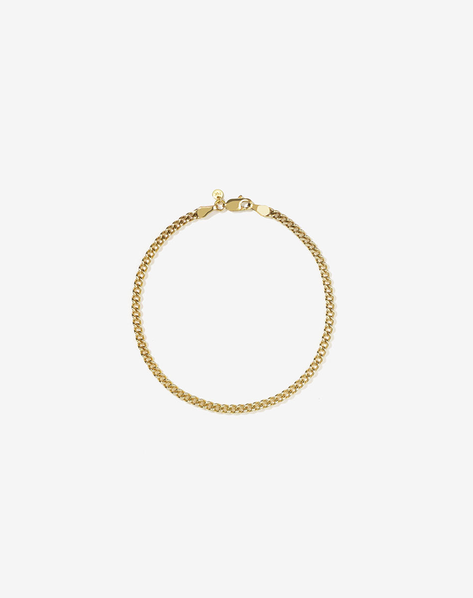 Gold plated chain on sale bracelet