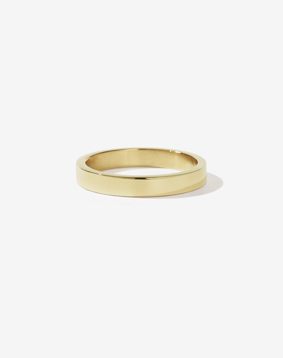 3mm Plain Band | 14ct Yellow Gold