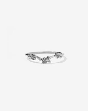 Alba Band Stone Set | Sterling Silver