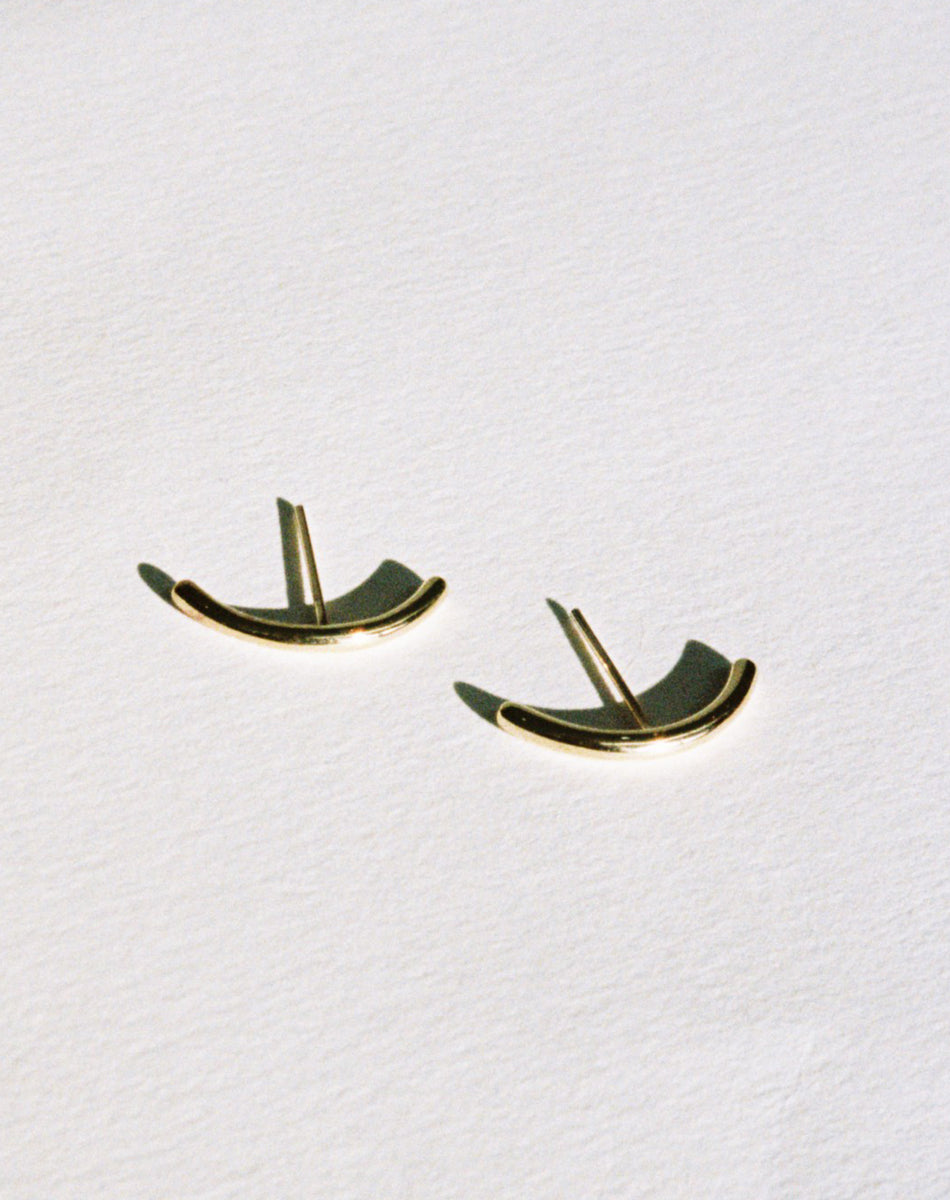 Atmos Earrings Small | Sterling Silver