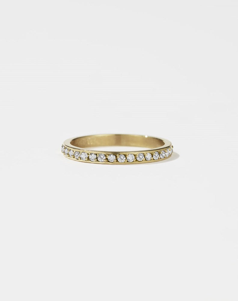 Bella Eternity Band | 14ct Yellow Gold