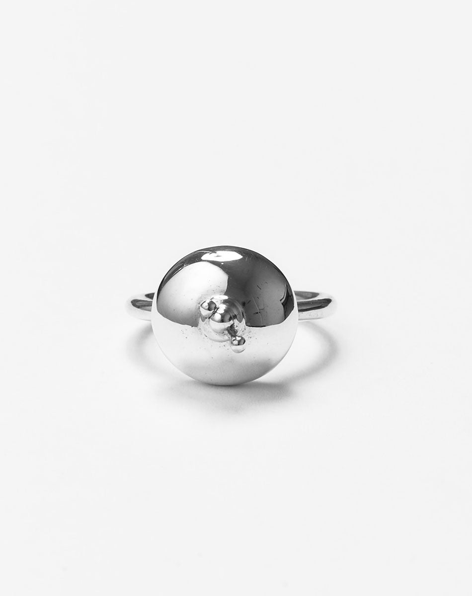 Boob Ring #5 | Sterling Silver