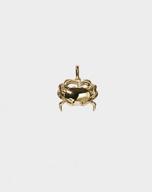 Crab Charm | 9ct Solid Gold