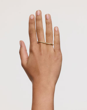 Double Ring 2.5mm | 9ct Solid Gold