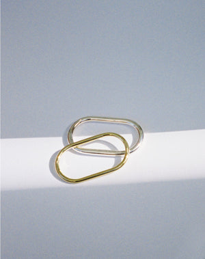 Double Ring 3.5mm | 9ct Solid Gold