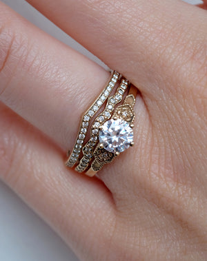 Eternal Engagement Ring 0.8ct | 9ct White Gold