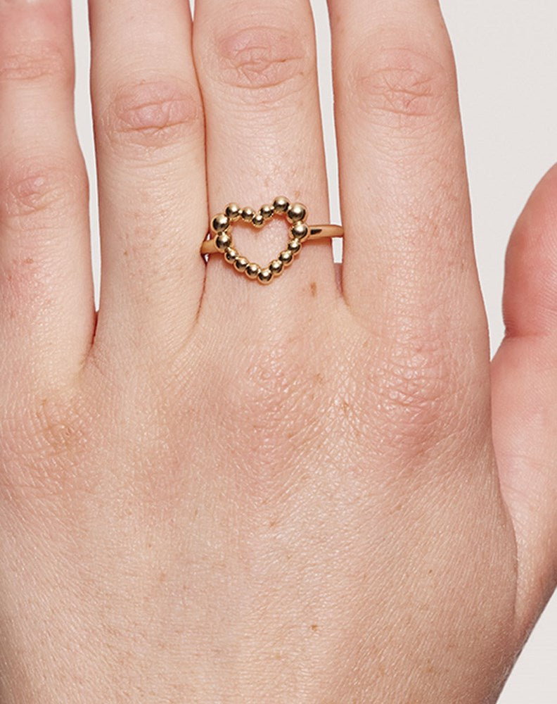 Fizzy Heart Ring | Sterling Silver