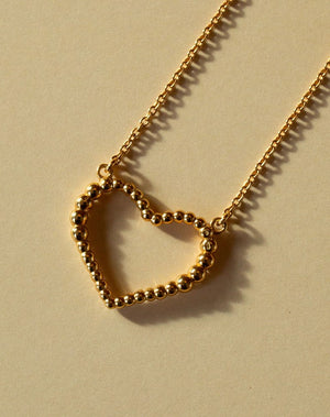 Fizzy Heart Necklace Medium | Sterling Silver
