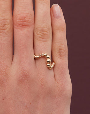 Fizzy Ring Petite | 9ct Yellow Gold
