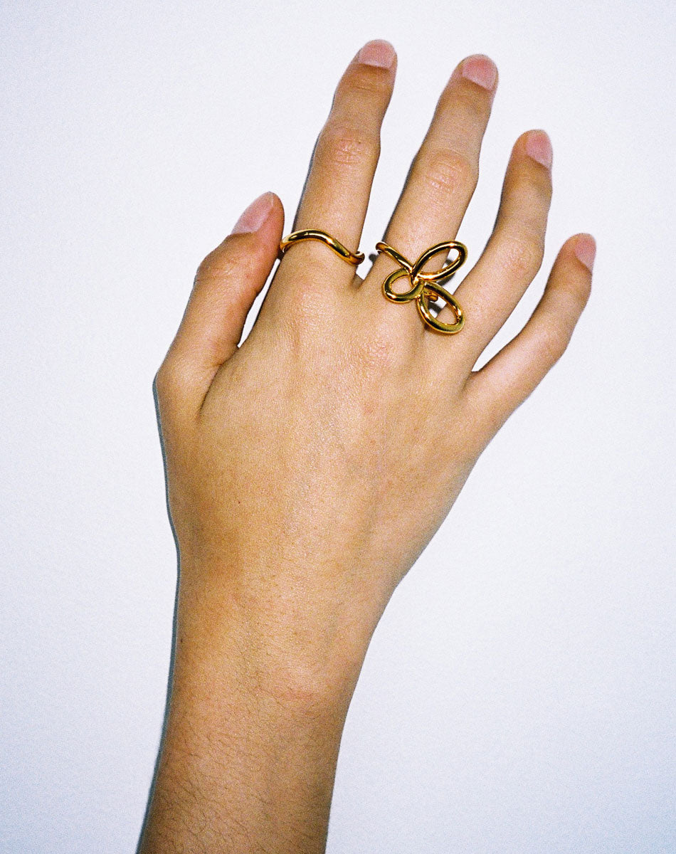 Flower Ring | 9ct Solid Gold