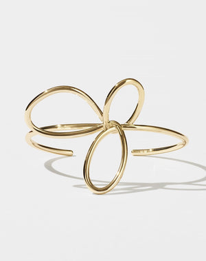 Flower Cuff | 9ct Solid Gold