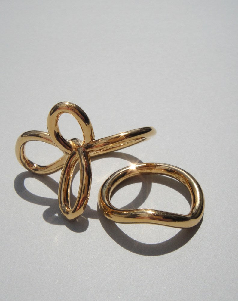 Flower Ring | 9ct Solid Gold