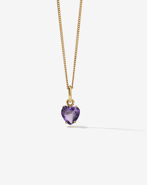 Heart Jewel Necklace | 9ct Solid Gold