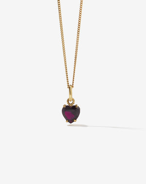 Heart Jewel Necklace | 9ct Solid Gold