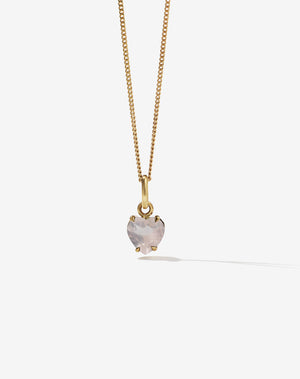 Heart Jewel Necklace | 9ct Solid Gold