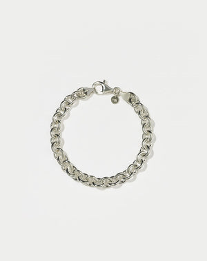 Heavy Cable Bracelet | Sterling Silver