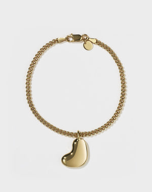 Lava Heart Bracelet | 9ct Solid Gold