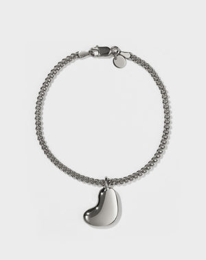 Lava Heart Bracelet | Sterling SIlver