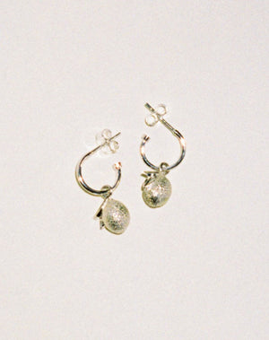 Lemon Signature Hoops | 23k Gold Plated