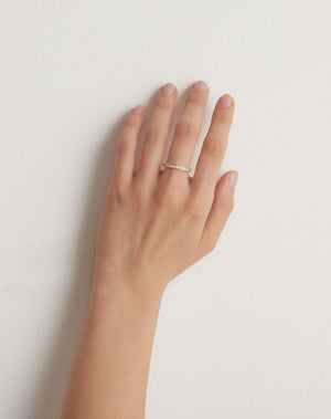 Glowing Eternity Band | 9ct Yellow Gold