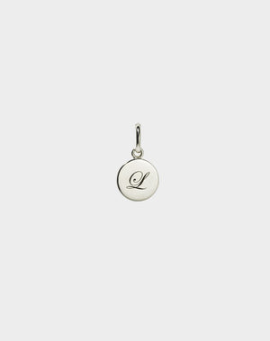 Lover Charm with Engraving | Sterling Silver