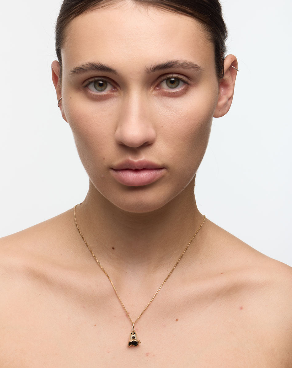 Nell Ghost Necklace | Sterling Silver