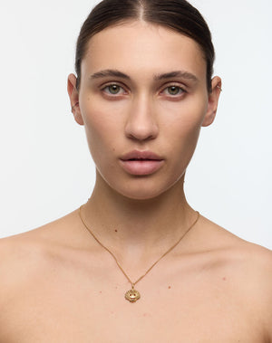 Nell Shell Necklace | 9ct Solid Gold