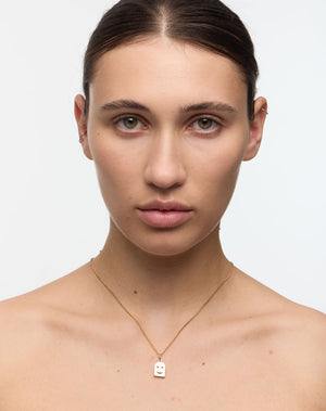 Nell Headstone Necklace | Sterling Silver