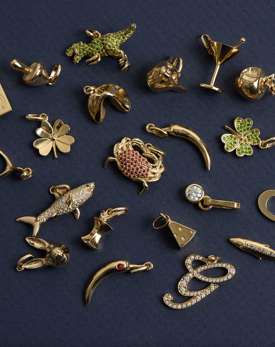 Bitten Apple Charm | 9ct Yellow Gold