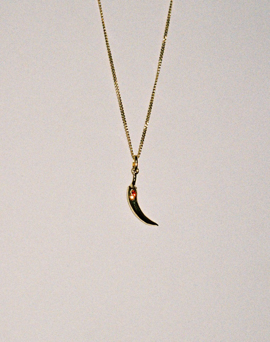 Chilli Charm Necklace Set | Gold Plated