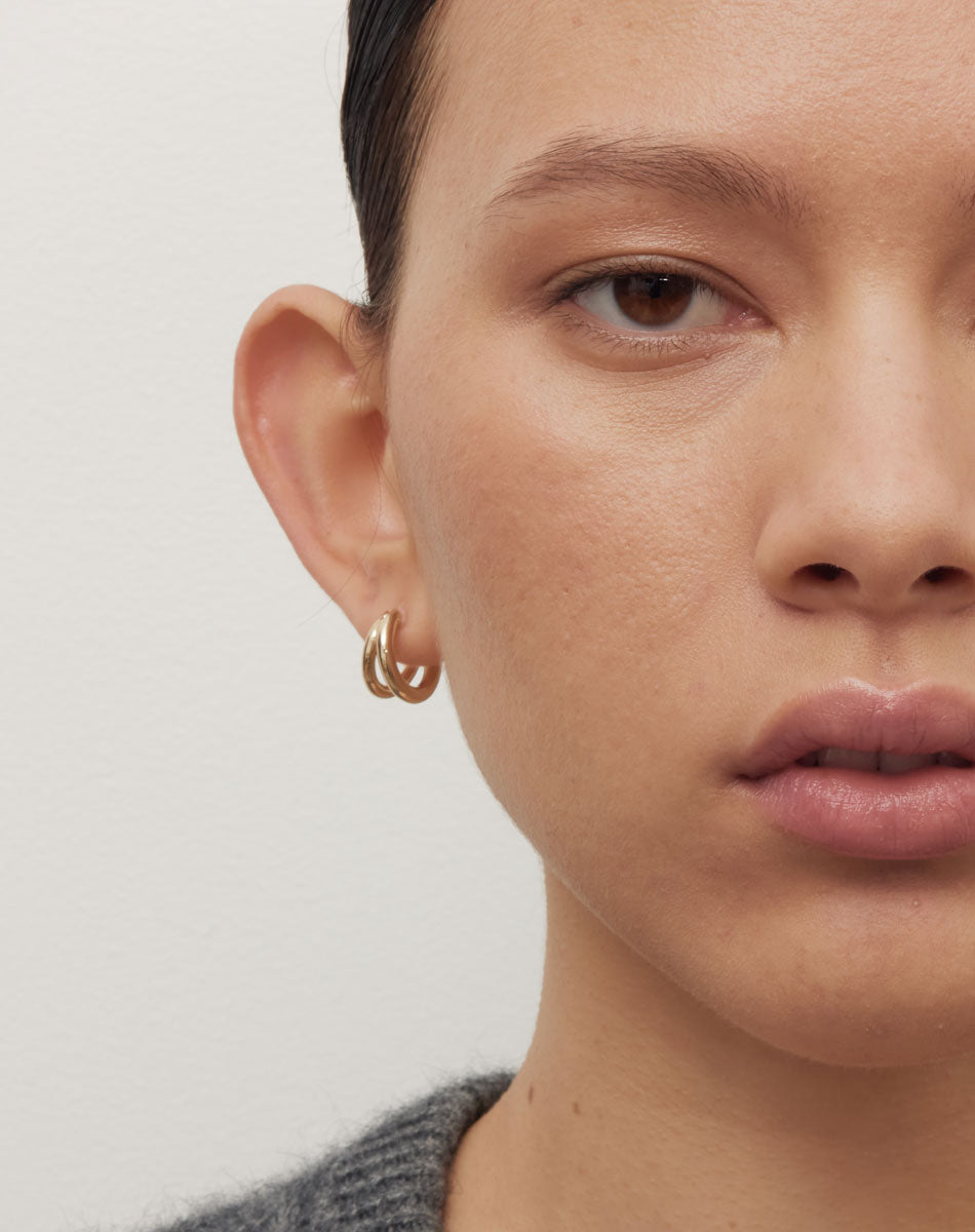 Coco Hoops Medium | Sterling Silver – Meadowlark Jewellery