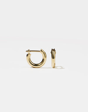 Halo Huggies | 9ct Solid Gold