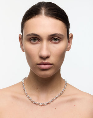 Heavy Cable Necklace | Sterling Silver