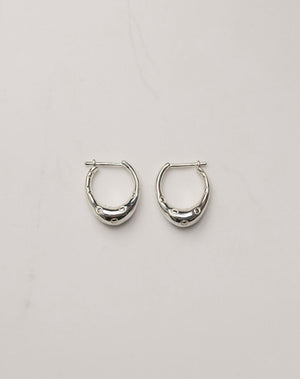 Strawberry Hoop Earrings Small | 9ct Solid Gold