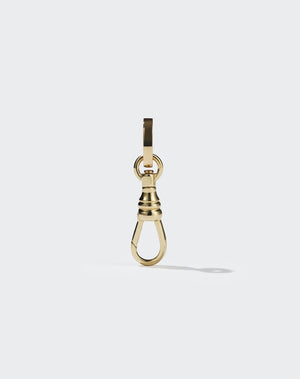 Gold swivel pendant for collecting charms