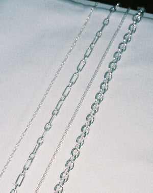Decorative Fine Chain Necklace | 23k Gold Plated