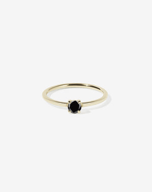 Micro Round Ring | 23k Gold Plated