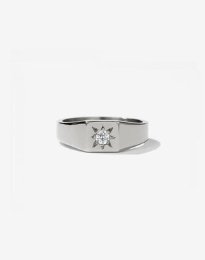 Remy Signet Ring | Sterling Silver