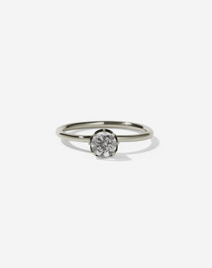 Signature Solitaire Ring | 18ct White Gold