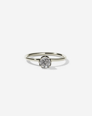 Signature Solitaire Ring | 9ct White Gold