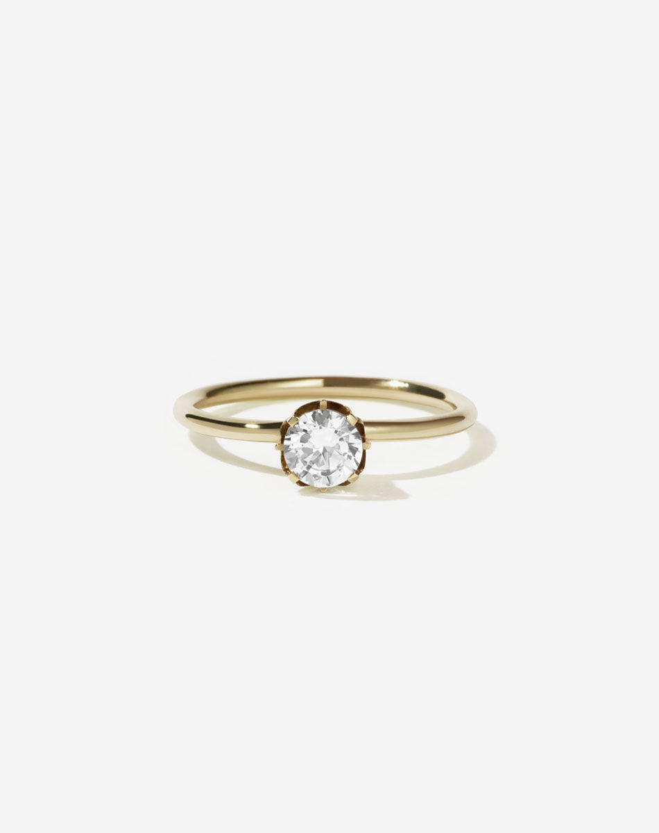 Signature Solitaire Ring | 9ct Yellow Gold