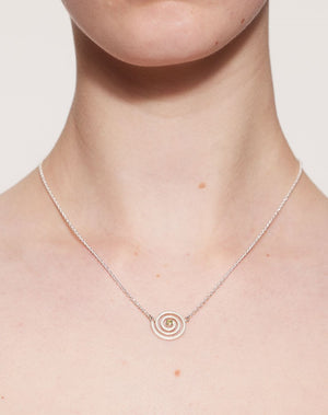 Spiral Necklace Set | Sterling Silver